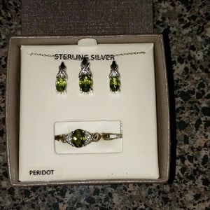 Peridot Jewelery set from Belk